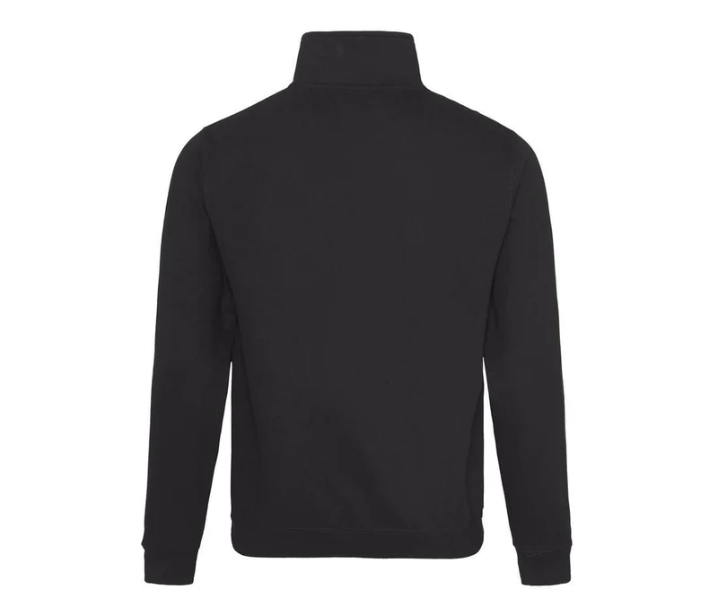 Just Hoods - 1/4 Zip Sweater - Jet Black