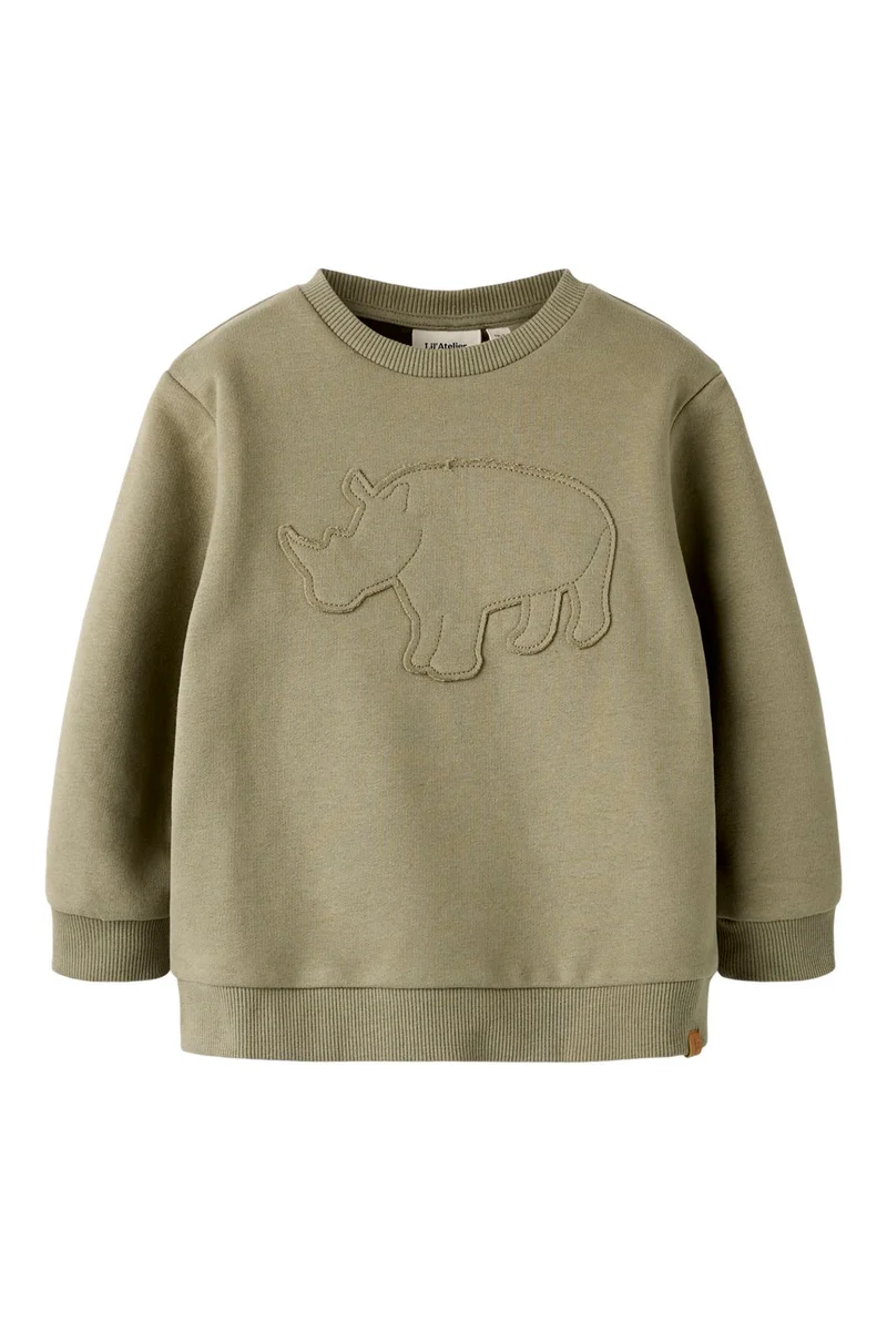 Lil' Atelier - Nmmilondon Rol Ls Loose Sweat Lil - 5063663 Overland Trek