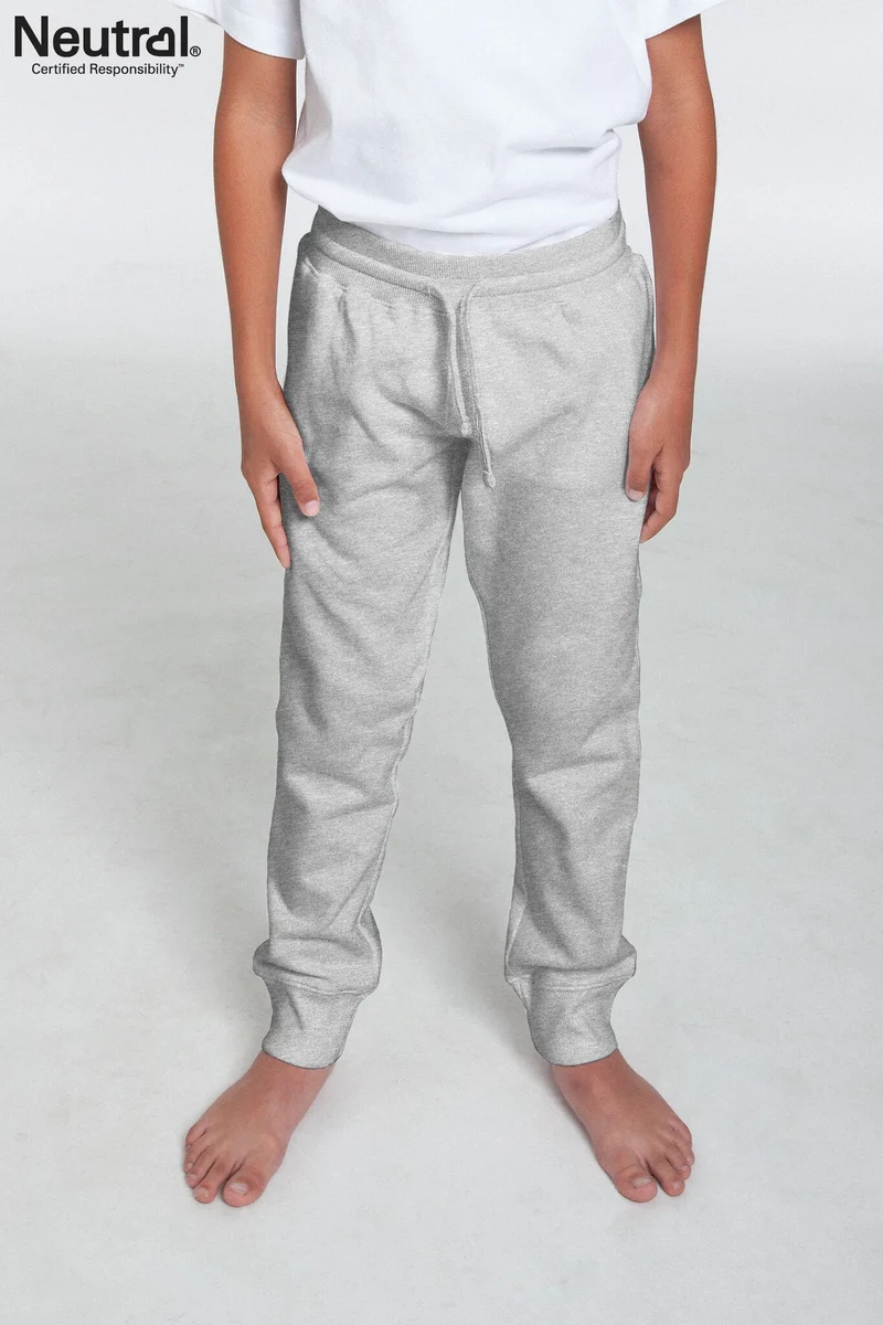 Neutral - Classic Kinder Sweatpants - Sport Grey - 100% Biologisch Katoen