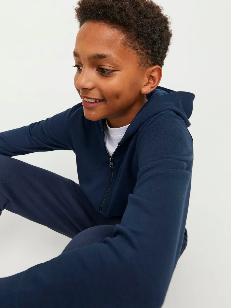 Neutral - Zip Kinder Hoodie - Navy - 100% Biologisch Katoen