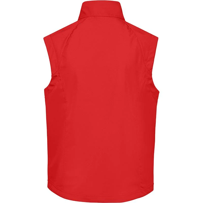 James & Nicholson - Softshell Dames Bodywarmer - Red