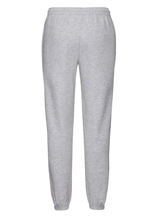 Fruit of the Loom - Classic Elastische Jogginbroek - Heather Grey