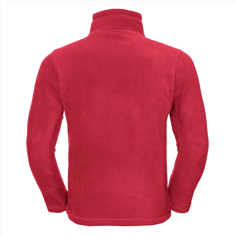 Russell - Quarter Zip Outdoor Fleece - Classic Red