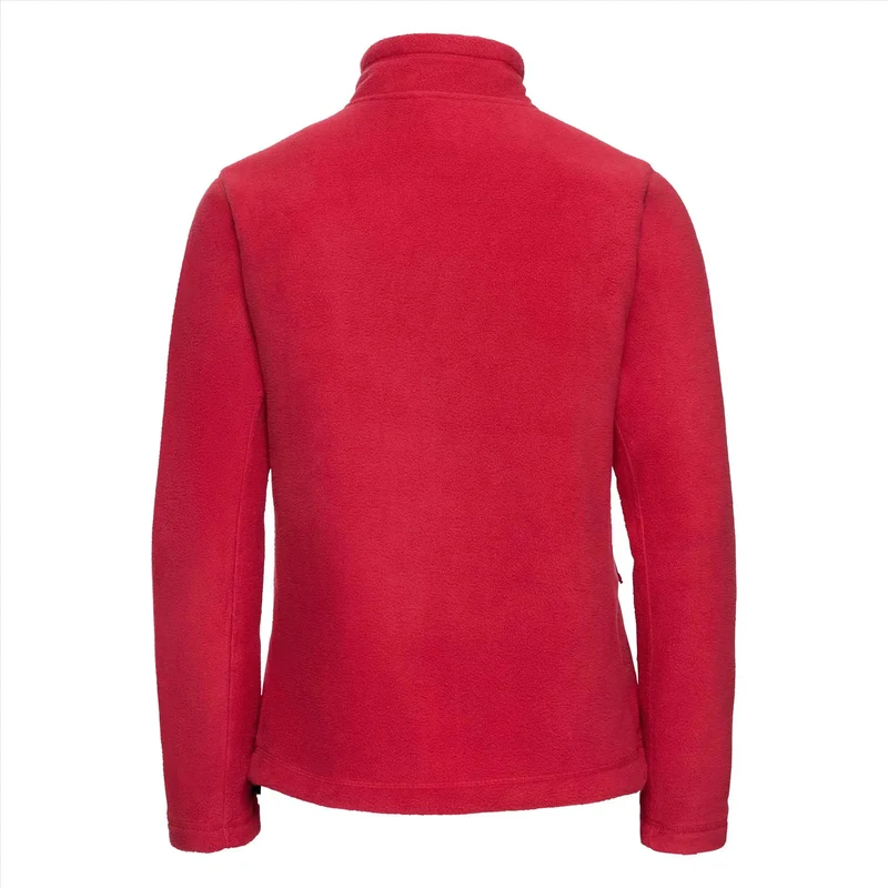 Russell - Full Zip Dames Outdoor Fleece - Classic Red