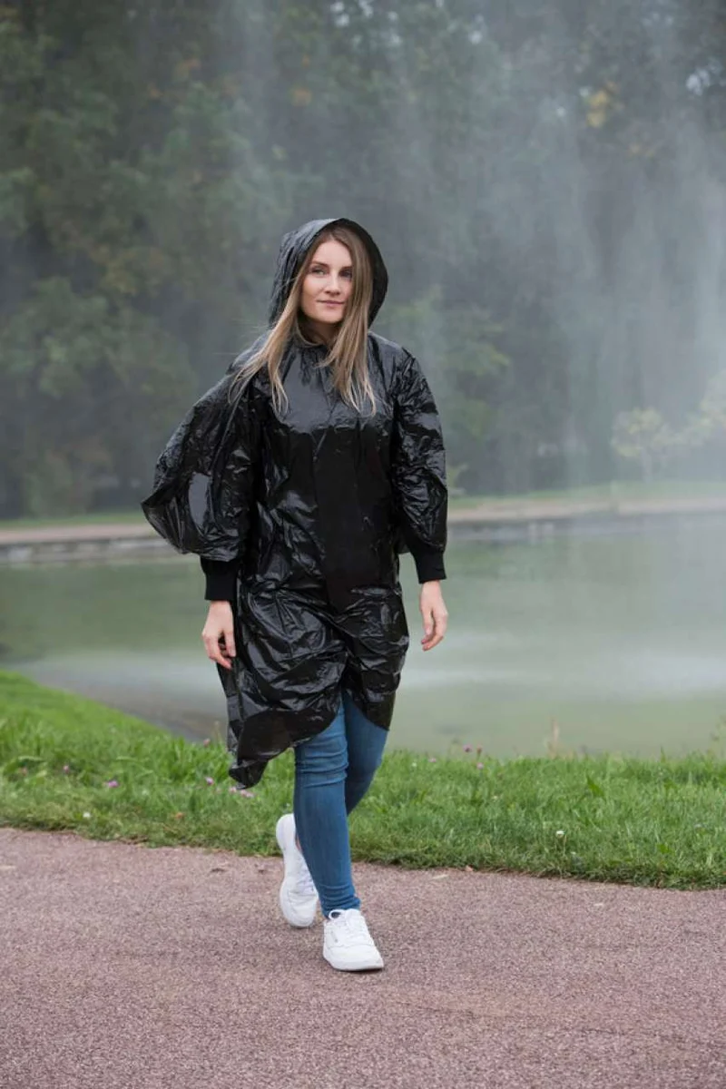 Korntex - Sumatra Poncho - Black