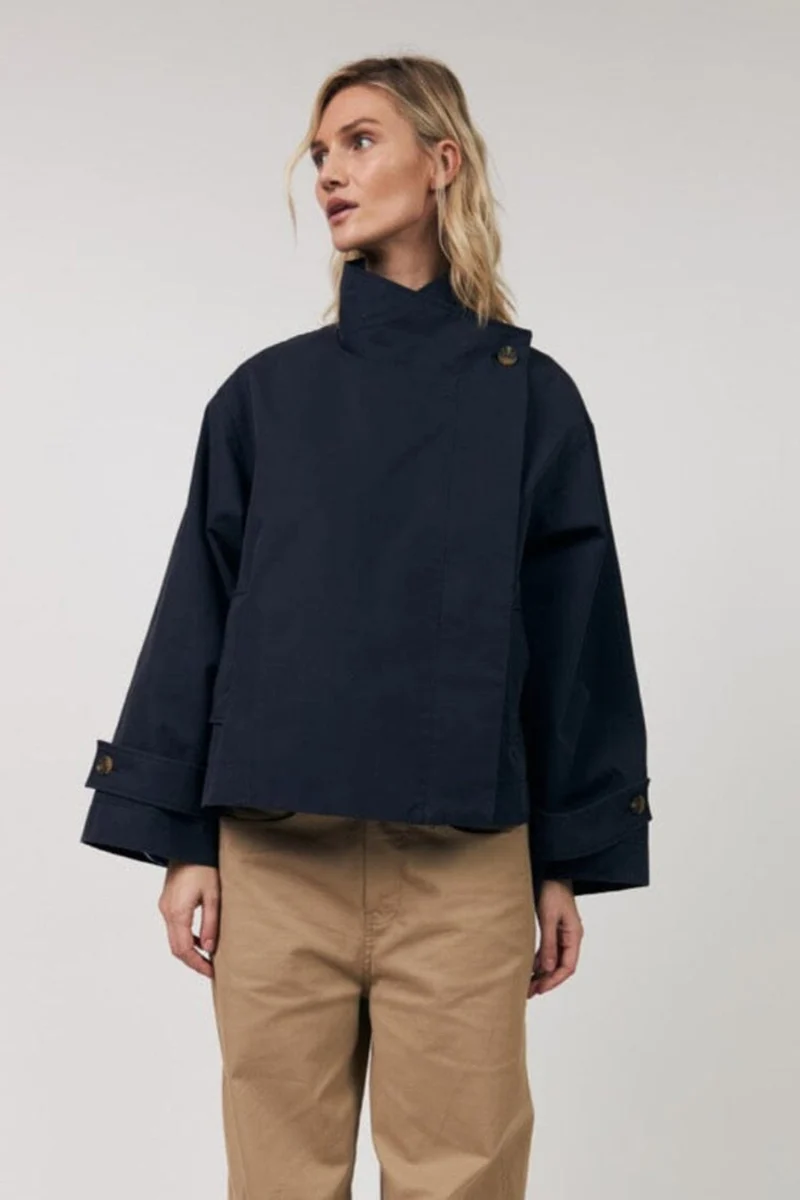 Lollys Laundry - Bulgariall Jacket Ls Ex00002-7000 - 27 Dark Navy