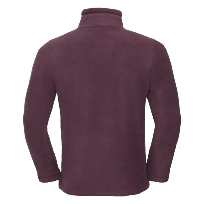 Russell - Full Zip Outdoor Fleece - Burgundy