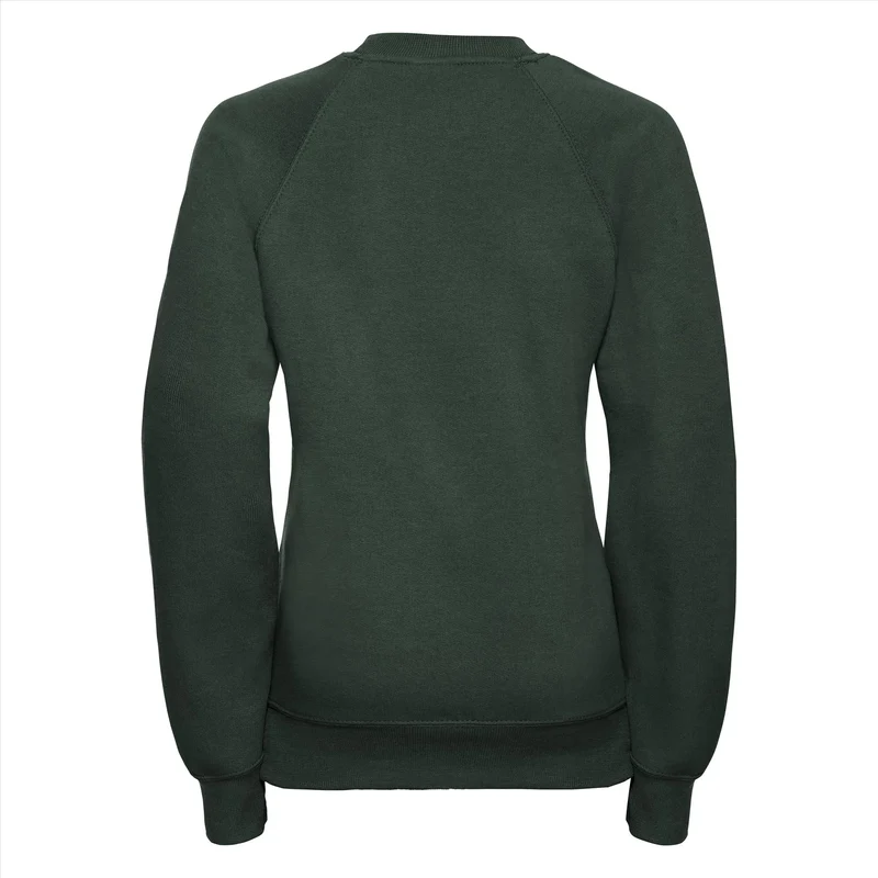 Russell - Classic Kinder Sweater - Bottle Green