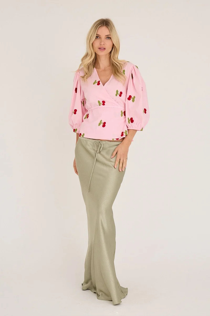 A-View - Rebekka Fruit Blouse AV4851 - 255 - Rose/Red