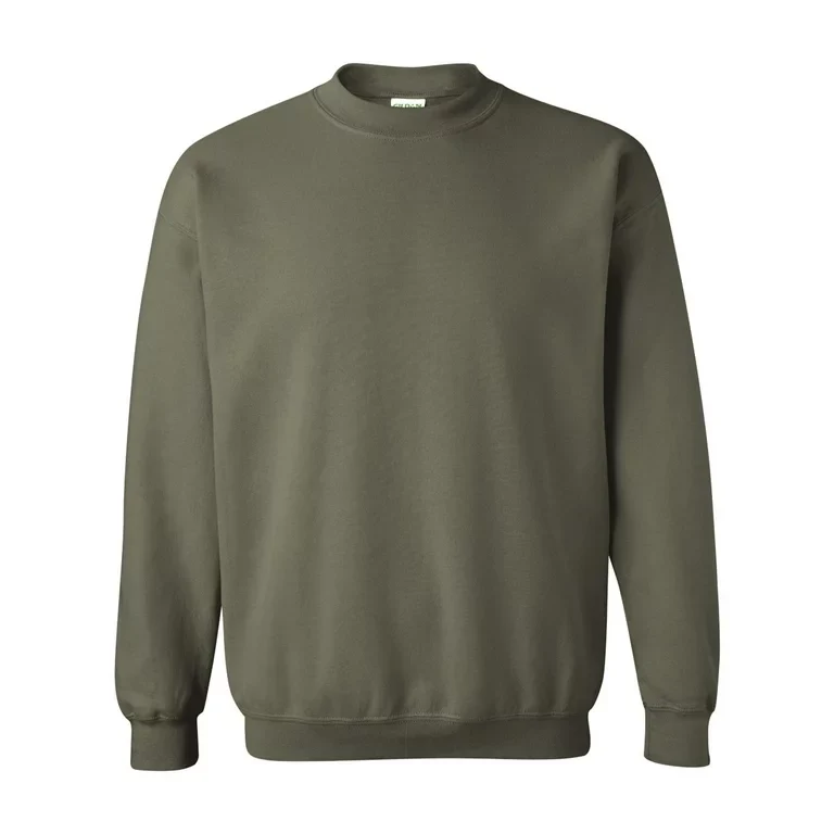 Gildan - Softstyle Midweight Fleece Crewneck Sweater - Military Green