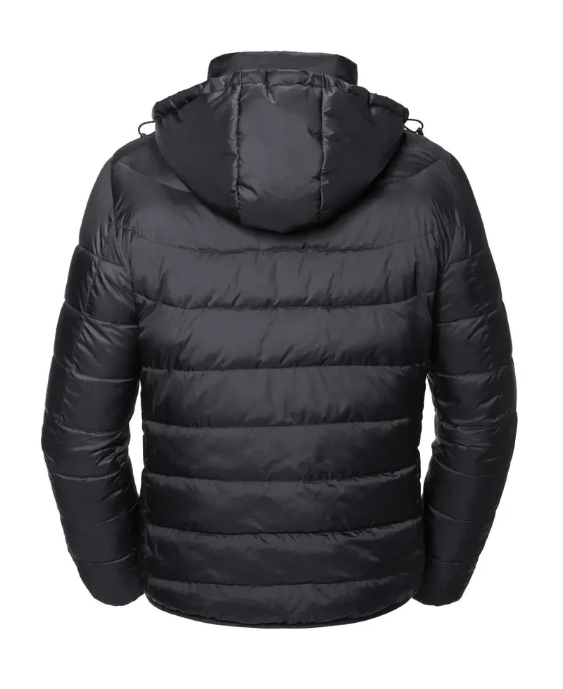 Russell - Hooded Nano Jacket - Black