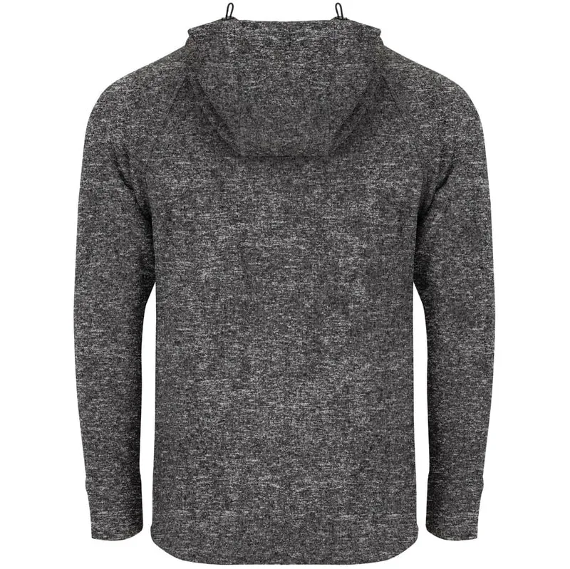 Roly - Everest Hoodie met Rits - Heather Black 243