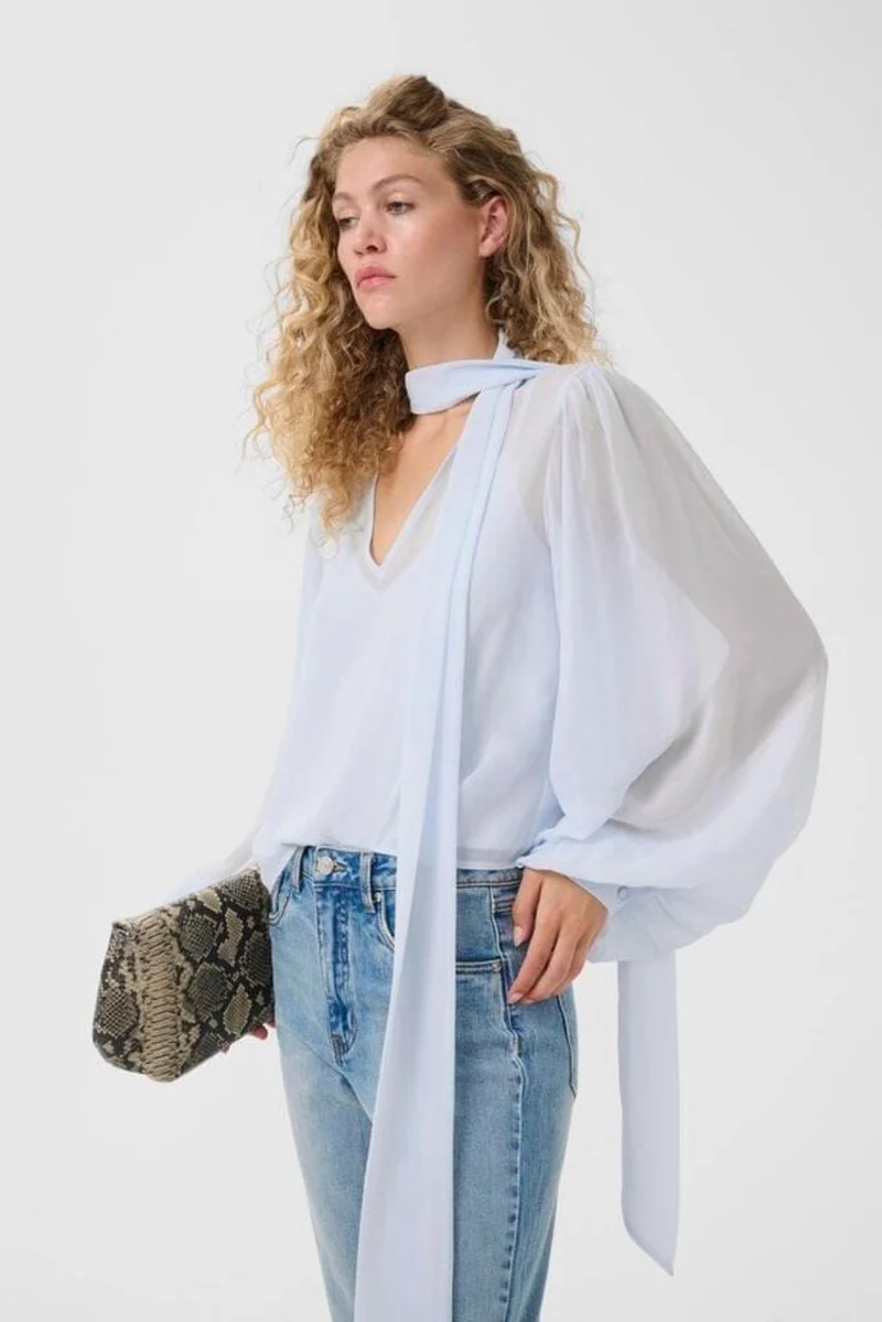 Gestuz - Gzzurina Blouse 10911029 - 134016 - Blue Finch