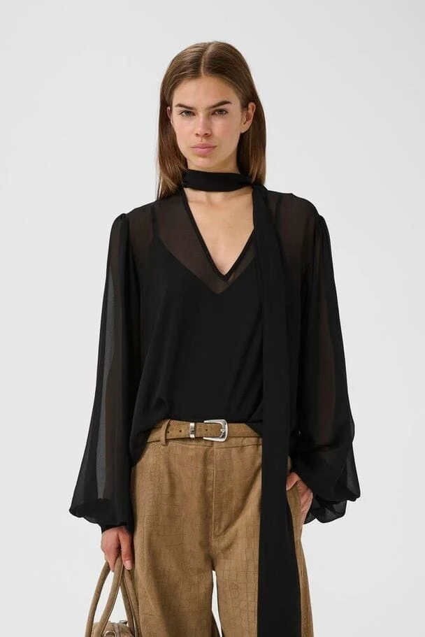 Gestuz - Gzzurina Blouse 10911029 - 100017 - Black