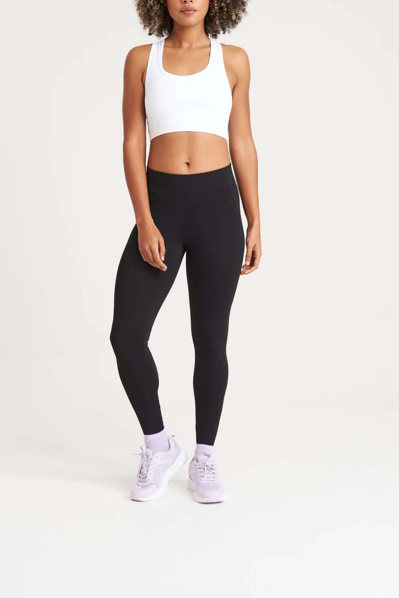 Just Cool - Cool Athletic Dames Legging - Jet Black