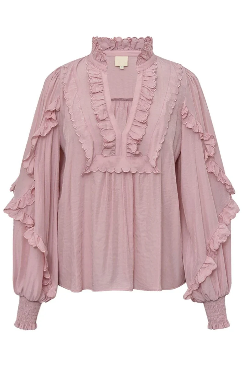 Gossia - Nanago Blouse G2618 - Pale Pink