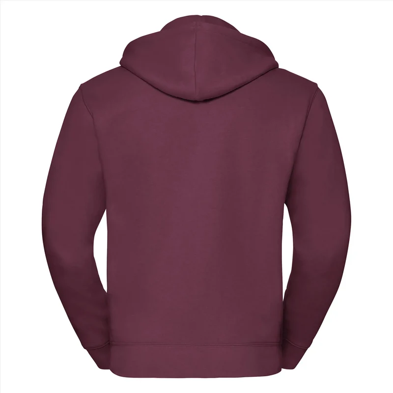 Russell - Authentic Zipped Hood Jacket - Burgundy