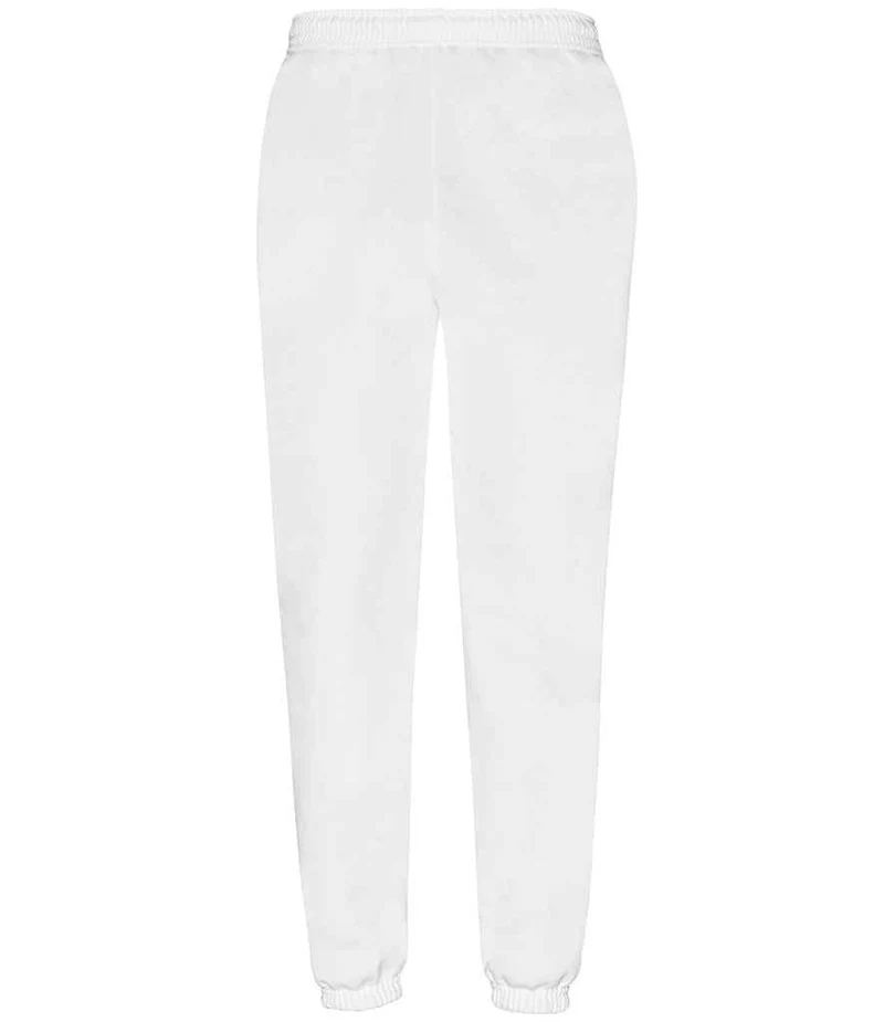 Fruit of the Loom - Classic Elastische Jogginbroek - White