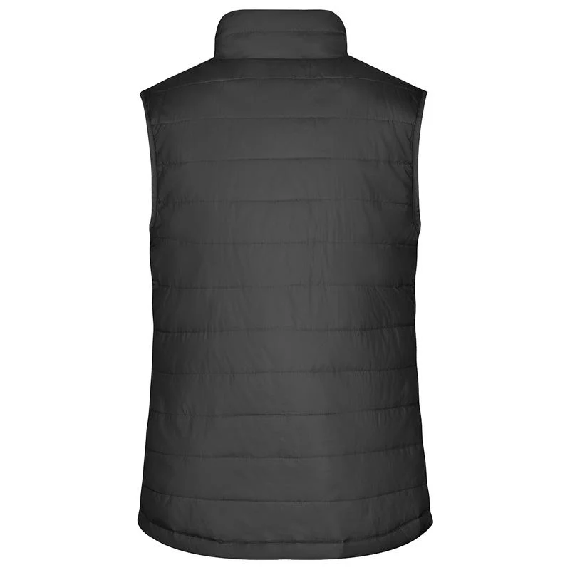 James & Nicholson - Hybrid Dames Bodywarmer - Carbon/Carbon