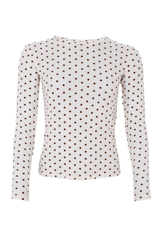 Black Colour - Bcjennie Dotted Mesh Blouse 40611 - Shirts - Cream