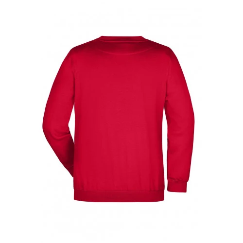 James & Nicholson - Ronde Heavyweight Sweater - Red