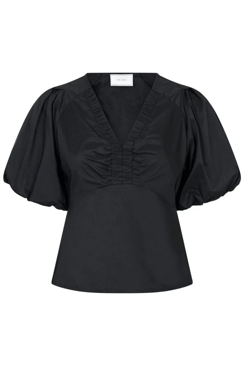 Neo Noir - Irina Poplin Blouse - Black