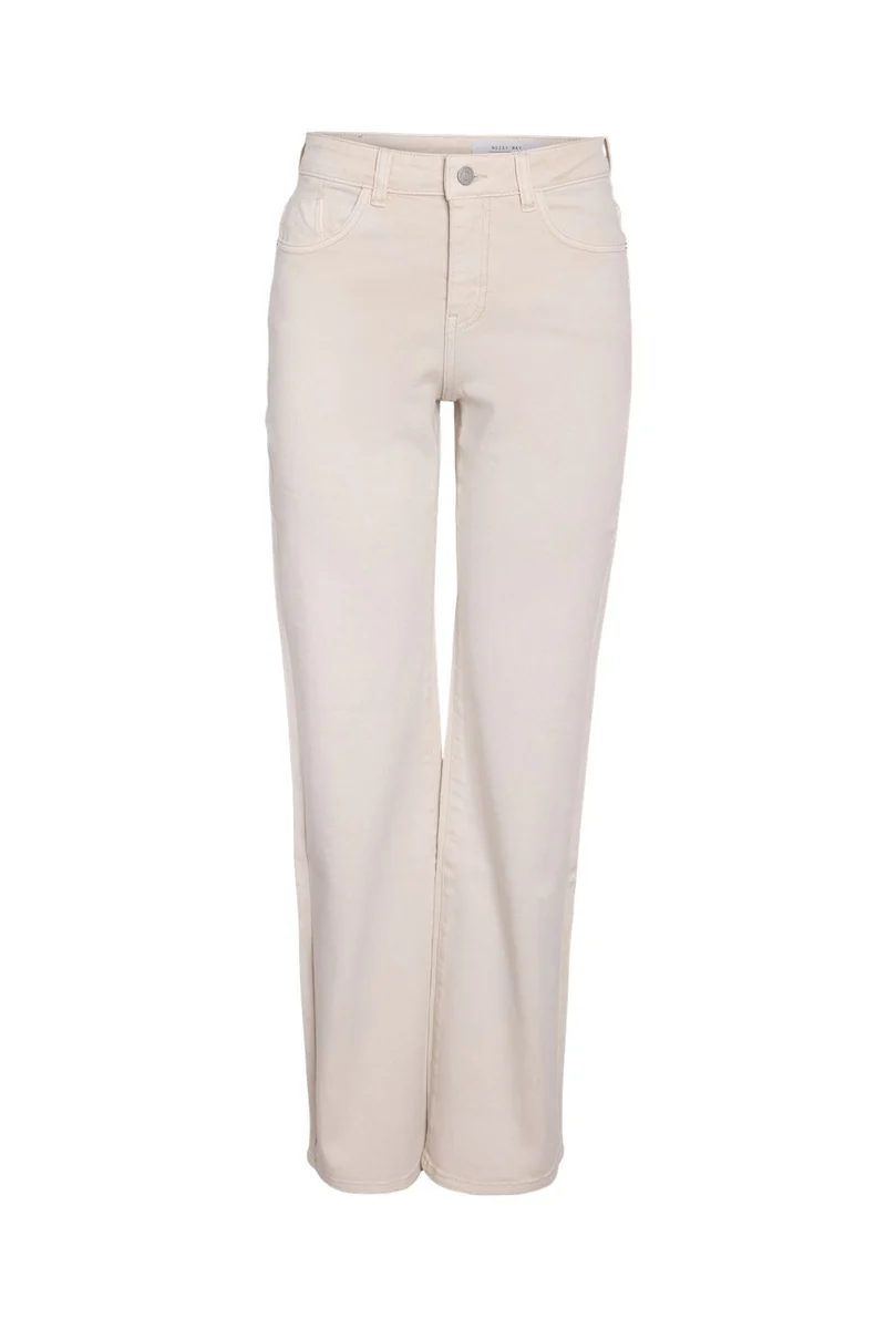 Noisy May - Nmyolanda Straight Jeans Color - 4920927 Pumice Stone