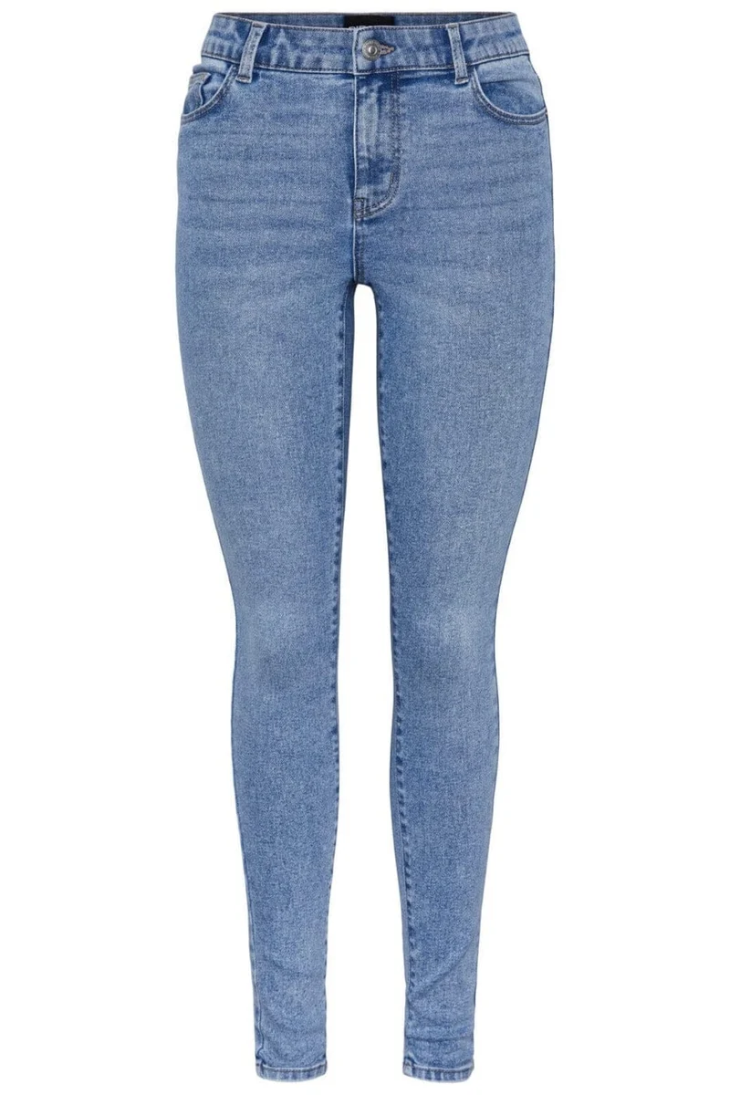 Pieces - Pcdana Skinny Jeans Lb302 - 4438602 Light Blue Denim