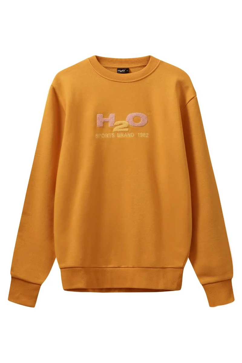 H2O - Logo Sweat O'Neck - 7575 Apricot/Peach/Lemon