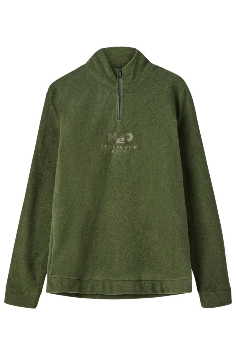 H2O - Blåvand Ii Fleece Half Zip - 3020 Army