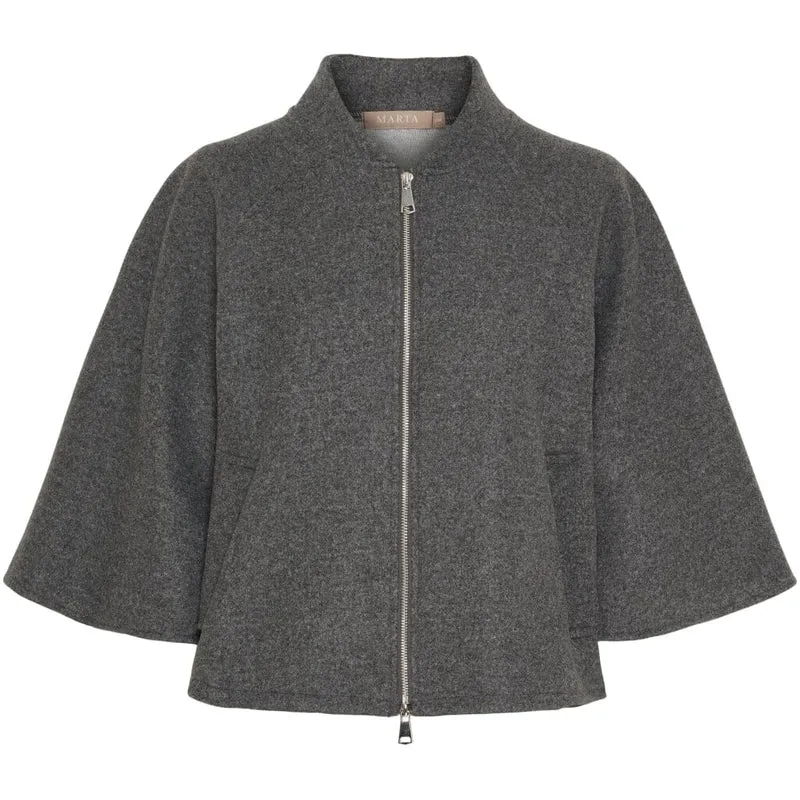 Marta Du Chateau - Mdcpia Jacket 55136M - Grigio10