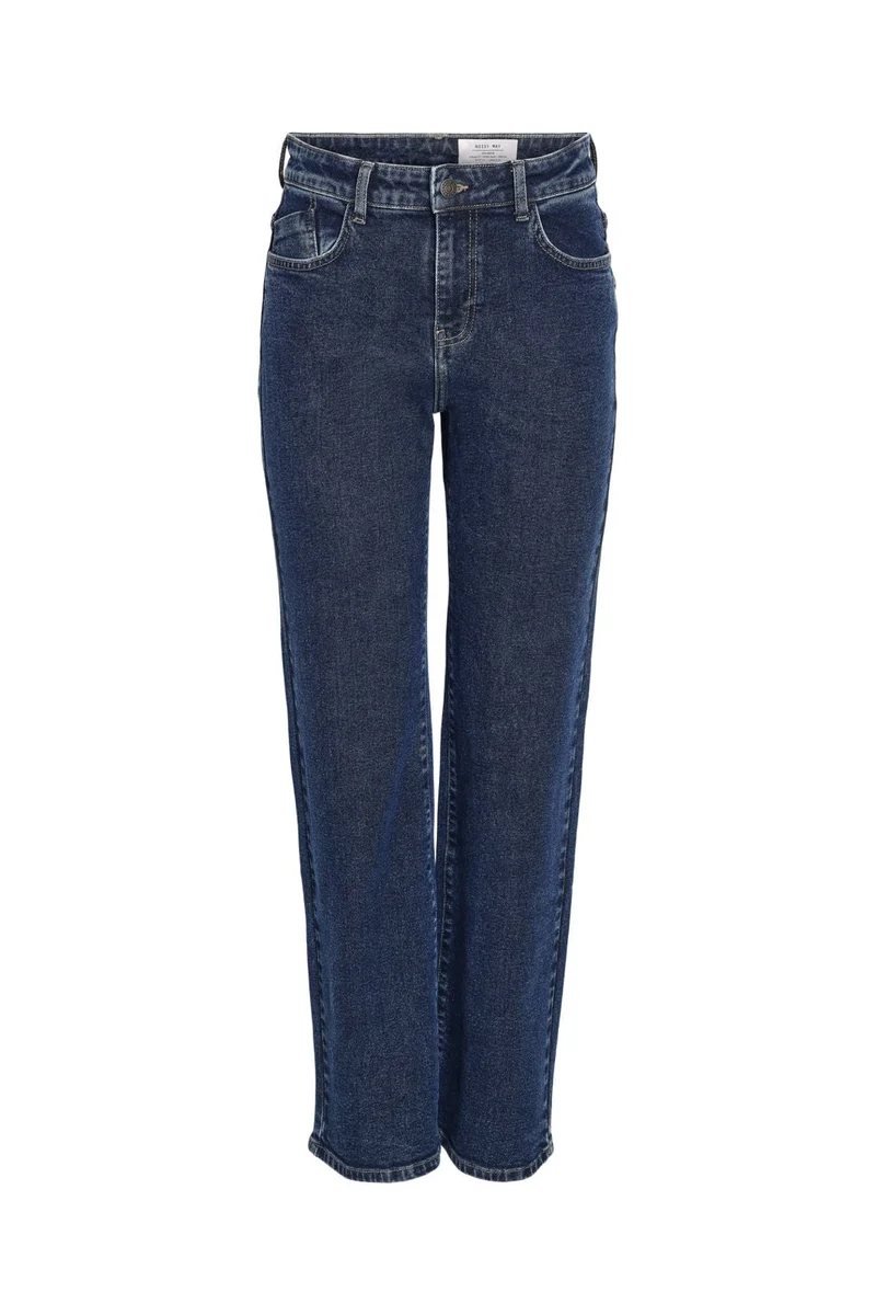 Noisy May - Nmyolanda Wide Str Az365Db Fwd - 4532744 Dark Blue Denim