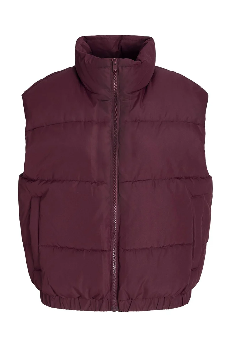 Jjxx - Jxtracy Puffer Vest - 4773016 Cabernet
