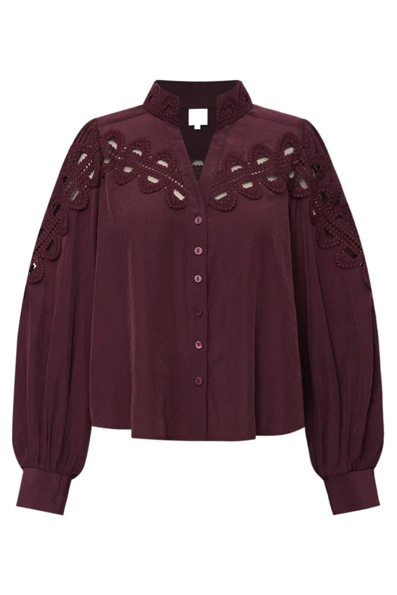 Gossia - Cessiago Blouse G2847 - Plum