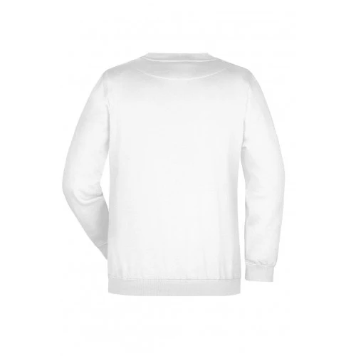 James & Nicholson - Ronde Heavyweight Sweater - White