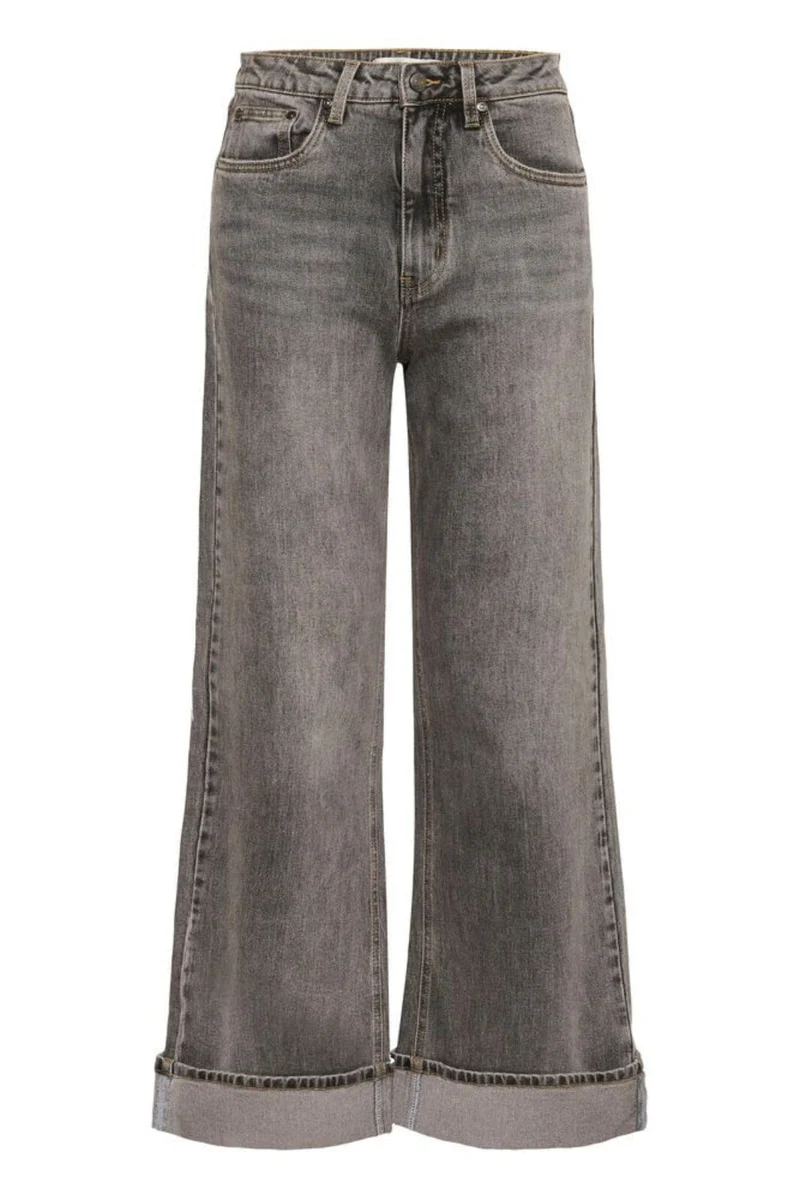 Gestuz - Gzsara Wide Jeans 10910809 - 102235 - Washed Light Grey