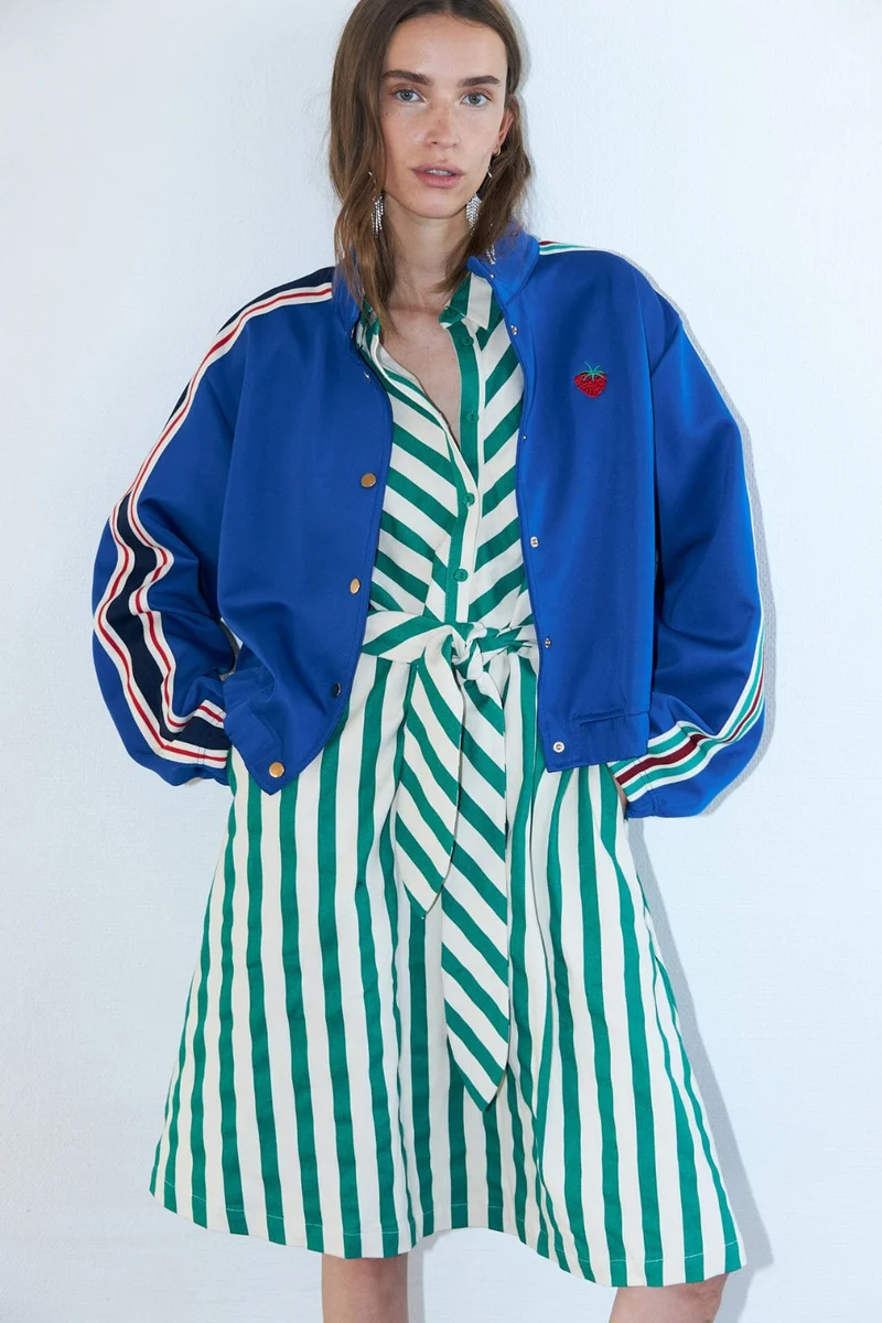 Lollys Laundry - Brooklynnll Short Jacket Ls 26159-6010 - 20 - 20 Blue