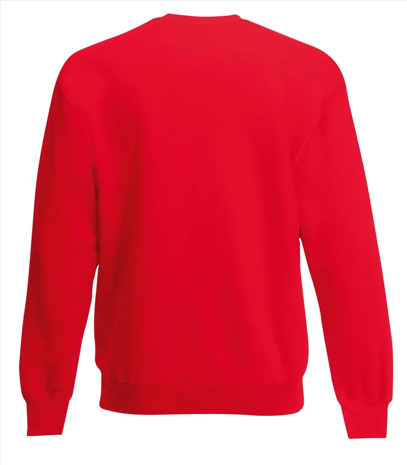 Fruit of the Loom - Kinder Classic Set-In Sweater - Red