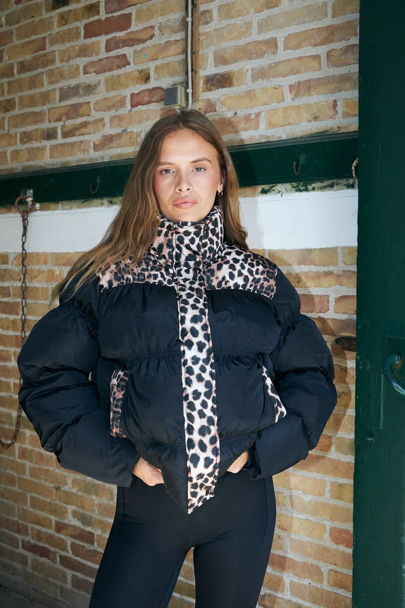 Cras - Valencia Puffer Jacket C387 - 9999 Black