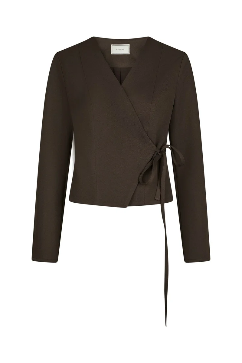 Neo Noir - Simmi Blouse 166361 - 676 - Dark Brown
