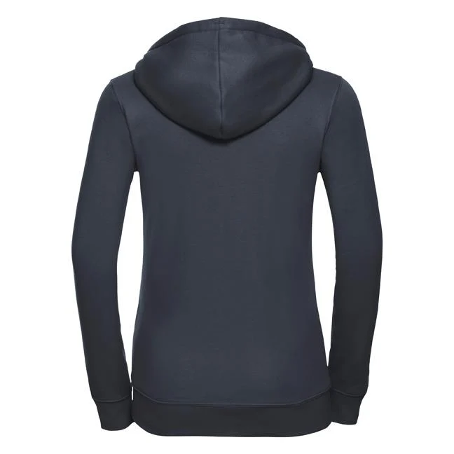 Russel - Authentic Hoodie met Rits Dames - French Navy