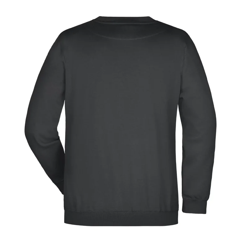 James & Nicholson - Ronde Heavyweight Sweater - Black