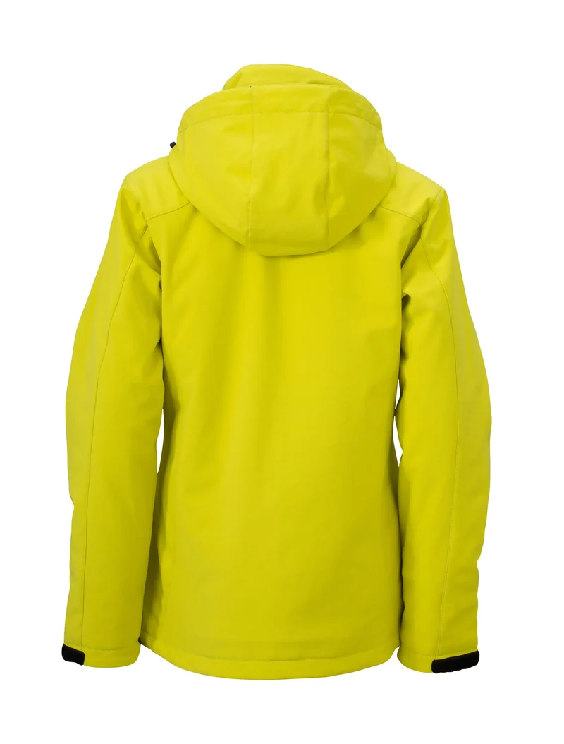 James & Nicholson - Wintersport Jas - Yellow
