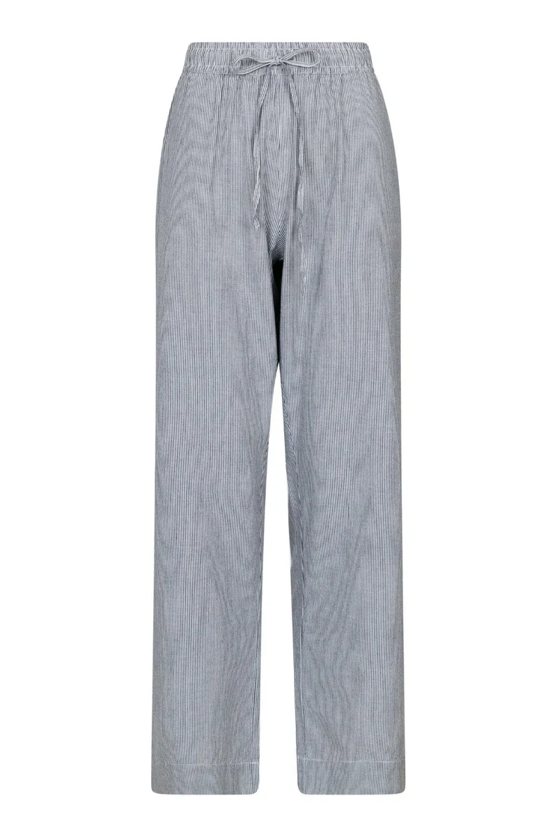 Neo Noir - Sonar Mini Stripe Pants - Dark Navy