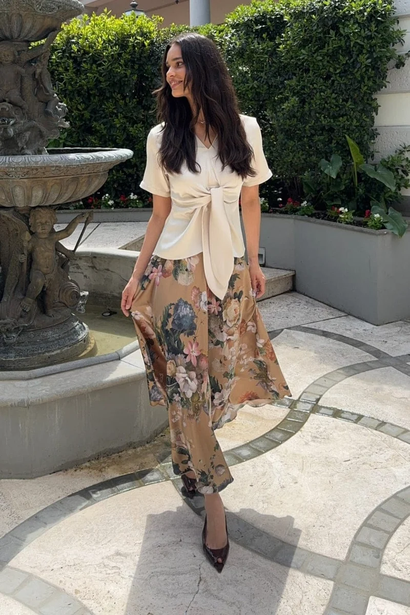 Karmamia - Blair Blouse (Short) 2175 - Semi Rich Porcelain