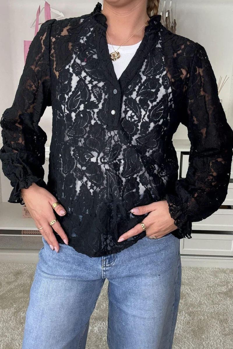 A-bee - Mille Shirt - Black