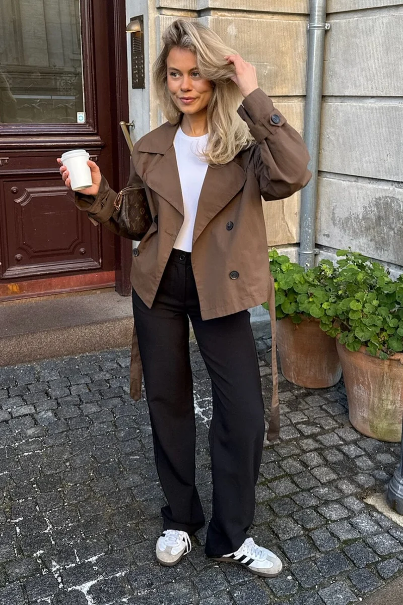 BYIC - Almaic Trenchcoat A2319 - Dark Brown