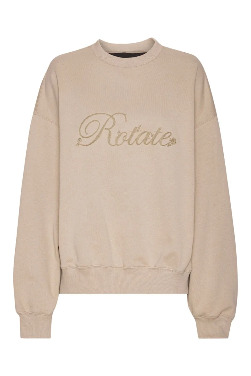 Rotate - Heavy Sweat Crewneck 1134252313 - 2313 Simply Taupe Beige