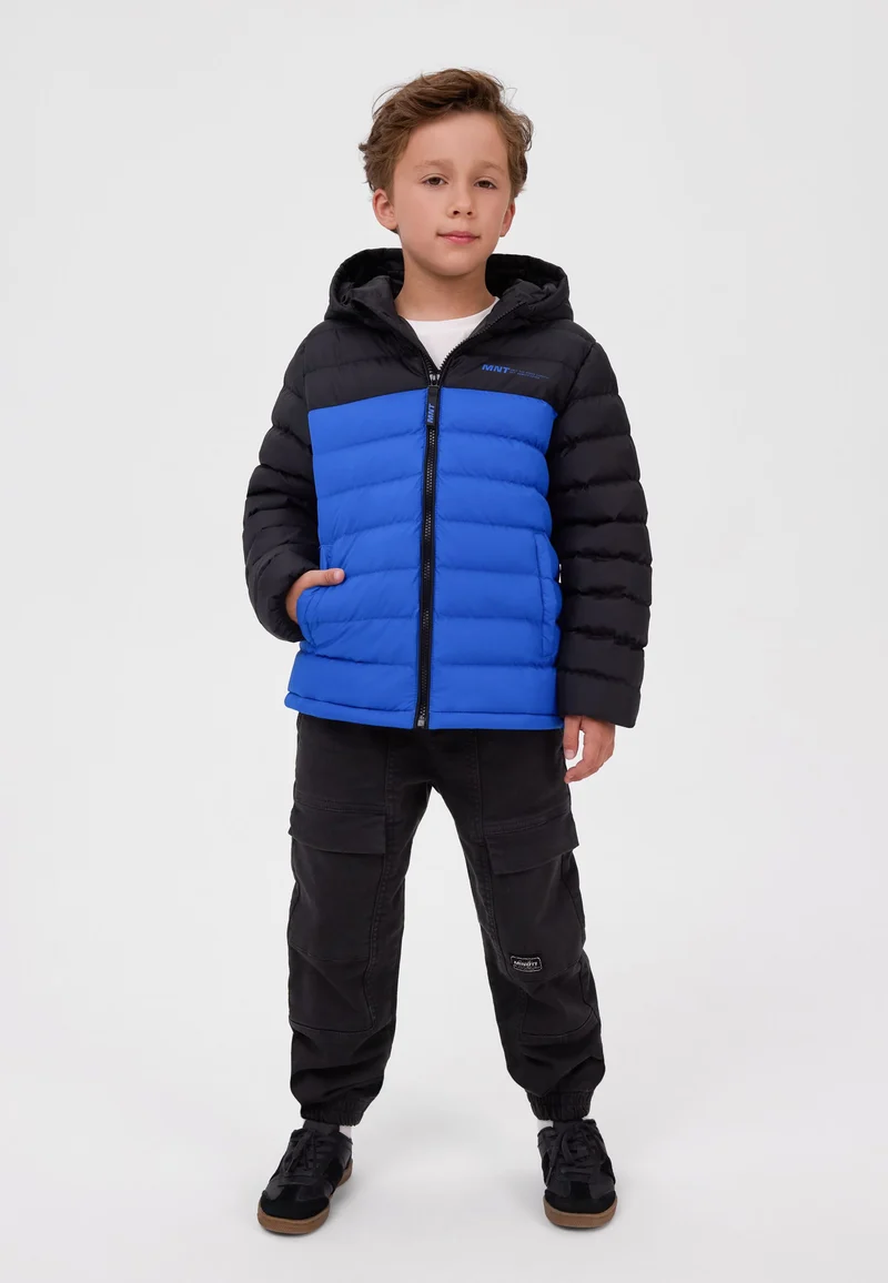 Boys' colour-block padded jacket